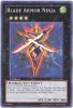 Yu-Gi-Oh Card - ORCS-EN041 - BLADE ARMOR NINJA (super rare holo) (Mint)