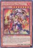 Yu-Gi-Oh Card - PRIO-EN035 - THESTALOS THE MEGA MONARCH (secret rare holo) (Mint)