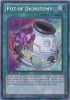 Yu-Gi-Oh Card - SHSP-EN065 - POT OF DICHOTOMY (secret rare holo)