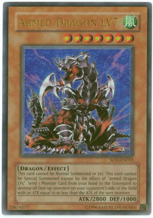 Armed Dragon LV7, Card Details