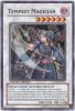 Yu-Gi-Oh Card - SOVR-ENSE1 - TEMPEST MAGICIAN (super rare holo) (Mint)