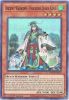 Yu-Gi-Oh Card - ETCO-EN023 - ANCIENT WARRIORS - INGENIOUS ZHUGE KONG (super rare holo) (Mint)