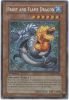 Yu-Gi-Oh Card - TAEV-EN033 - FROST AND FLAME DRAGON (secret rare holo) (Mint)